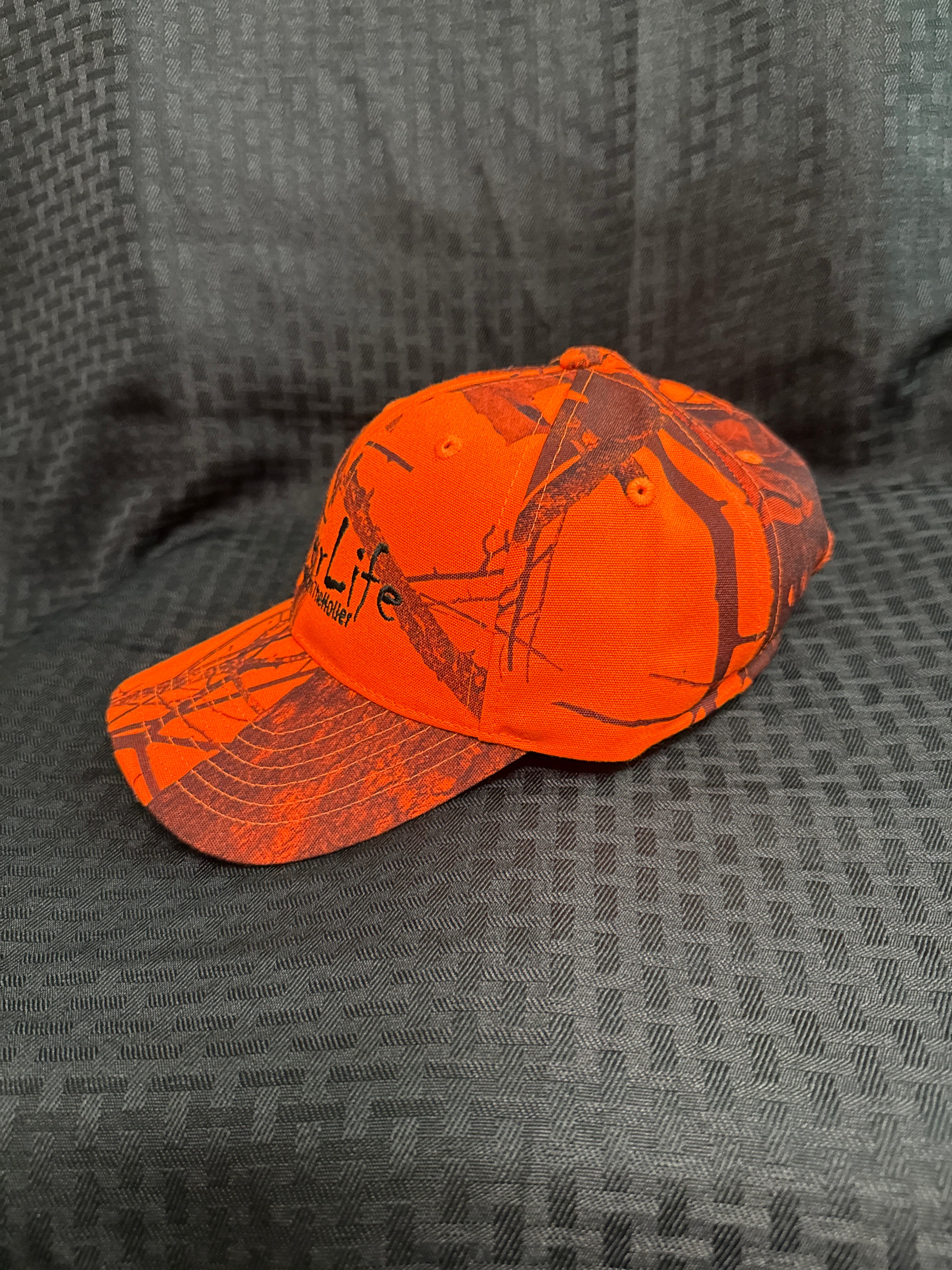 Fluorescent orange blaze break up Hollerlife Cap