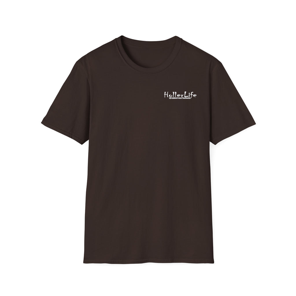 Christian T-Shirt — "Jesus Loves You" Cross Sunset Graphic