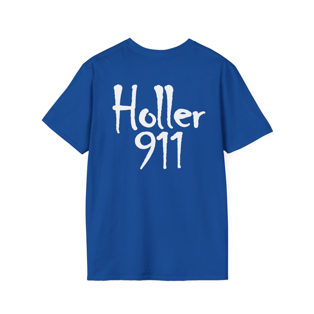 Holler 911 Graphic T-Shirt white lettering
