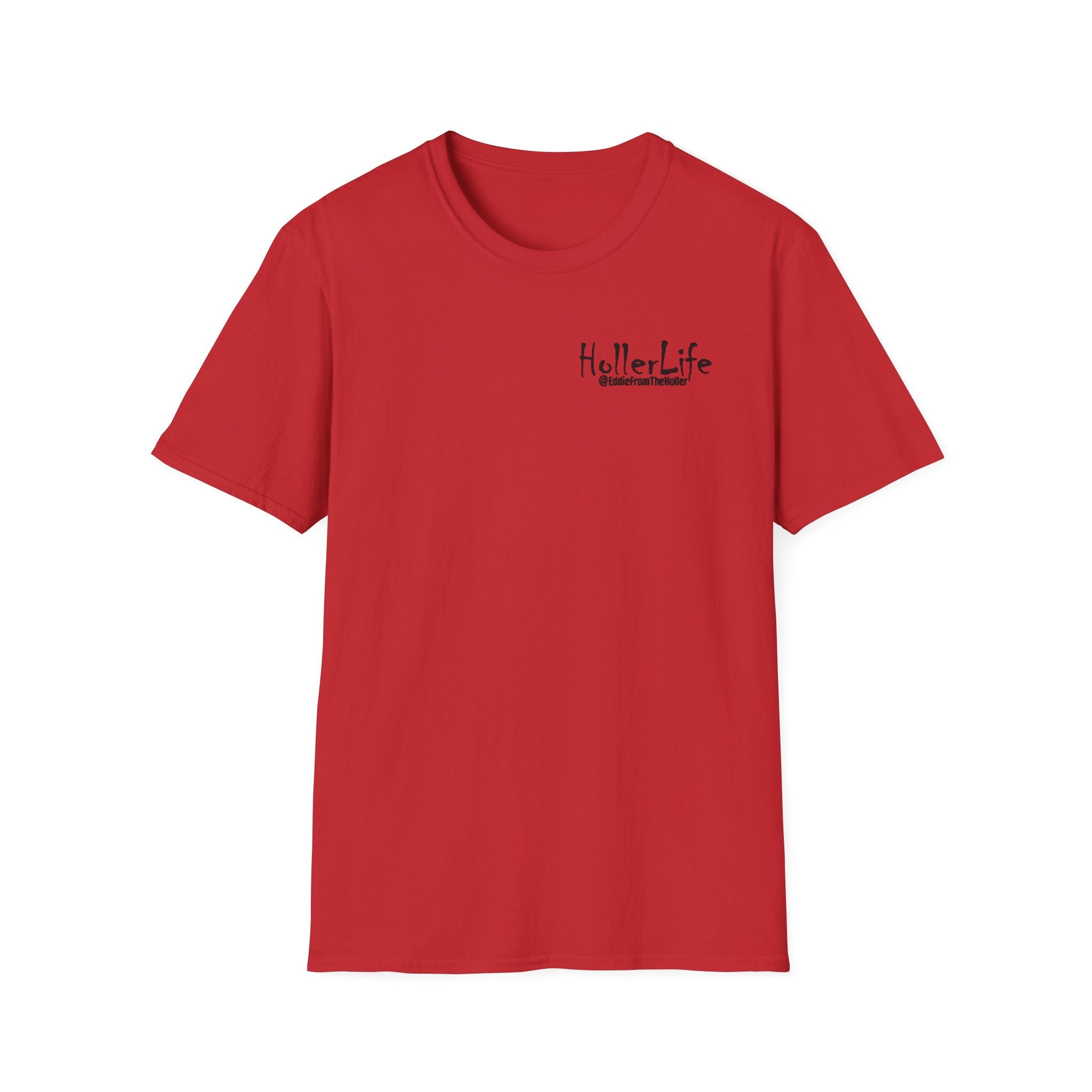 Holler Life T-Shirt — Scenic Sunset Faith Graphic Tee (Love God • Love Your Neighbor)