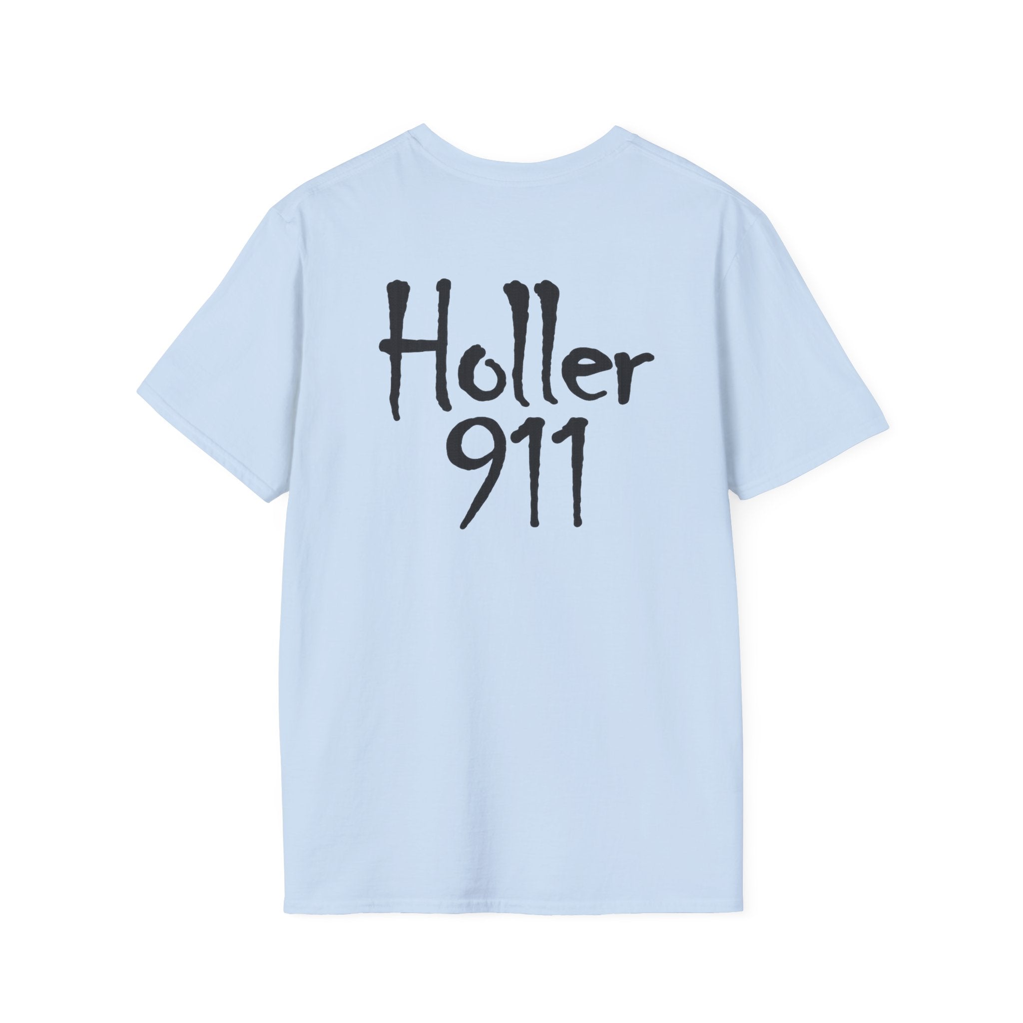 Holler 911 Graphic T-Shirt Black lettering