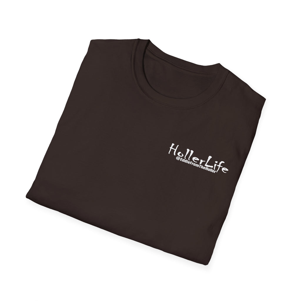 Holler Life T-Shirt scenic Sunset Faith Graphic Tee ( Love God- Love your neighbor