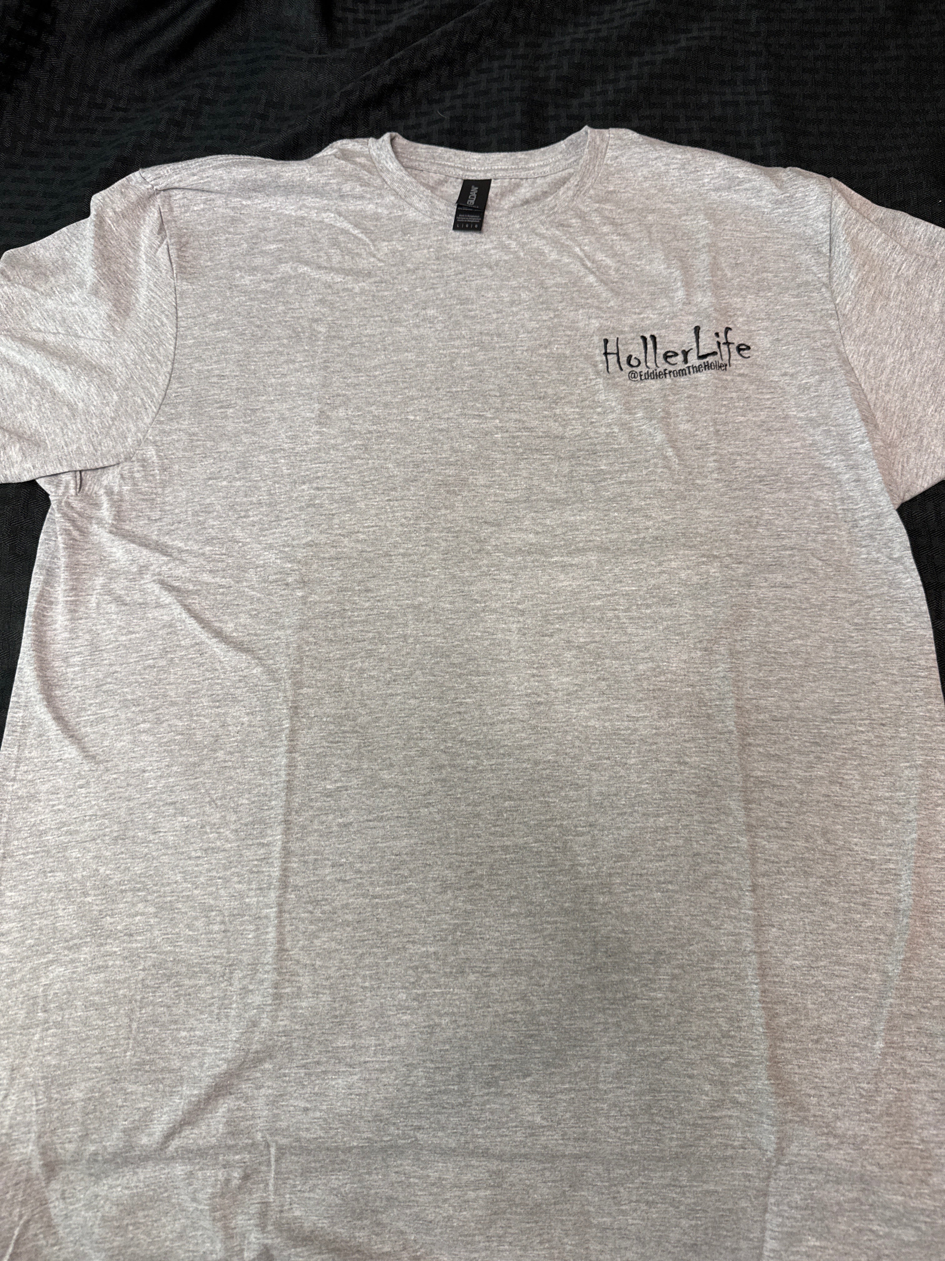 Light grey embroidered Hollerlife Tshirt