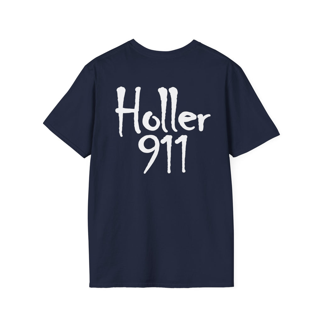 Holler 911 Graphic T-Shirt white lettering