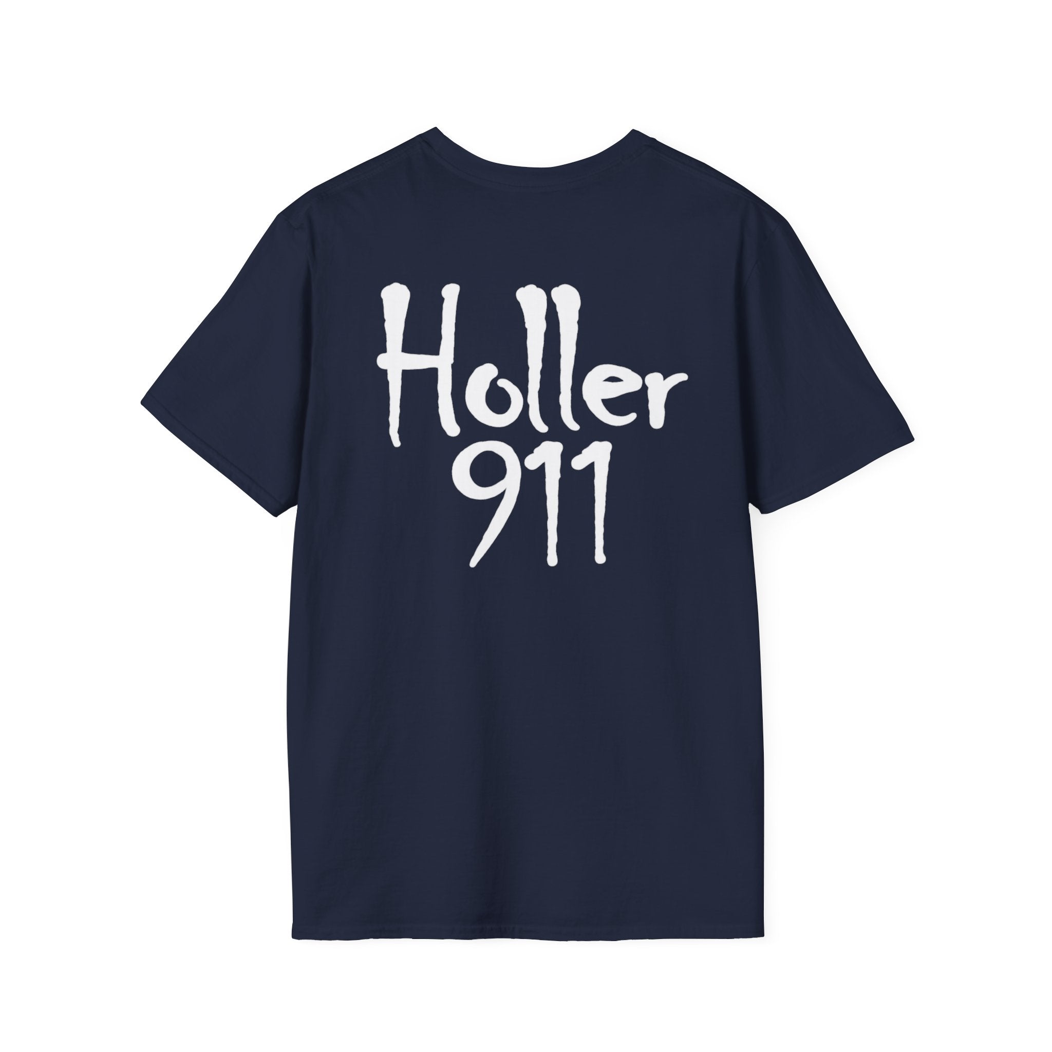 Holler 911 Graphic T-Shirt white lettering