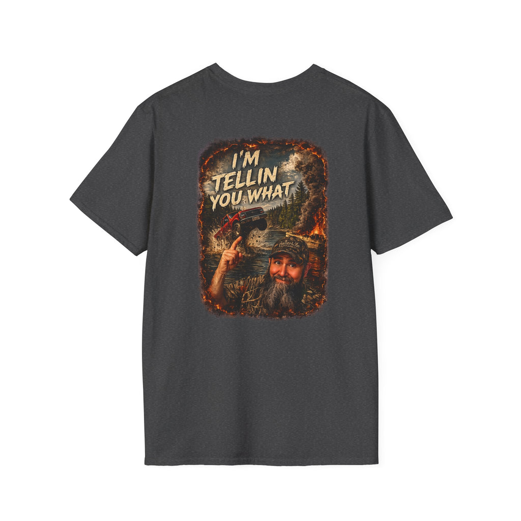 Hollerlife Is Crazy T-Shirt — Funny Everyday Quote Tee
