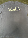 Navy blue Hollerlife front printed
