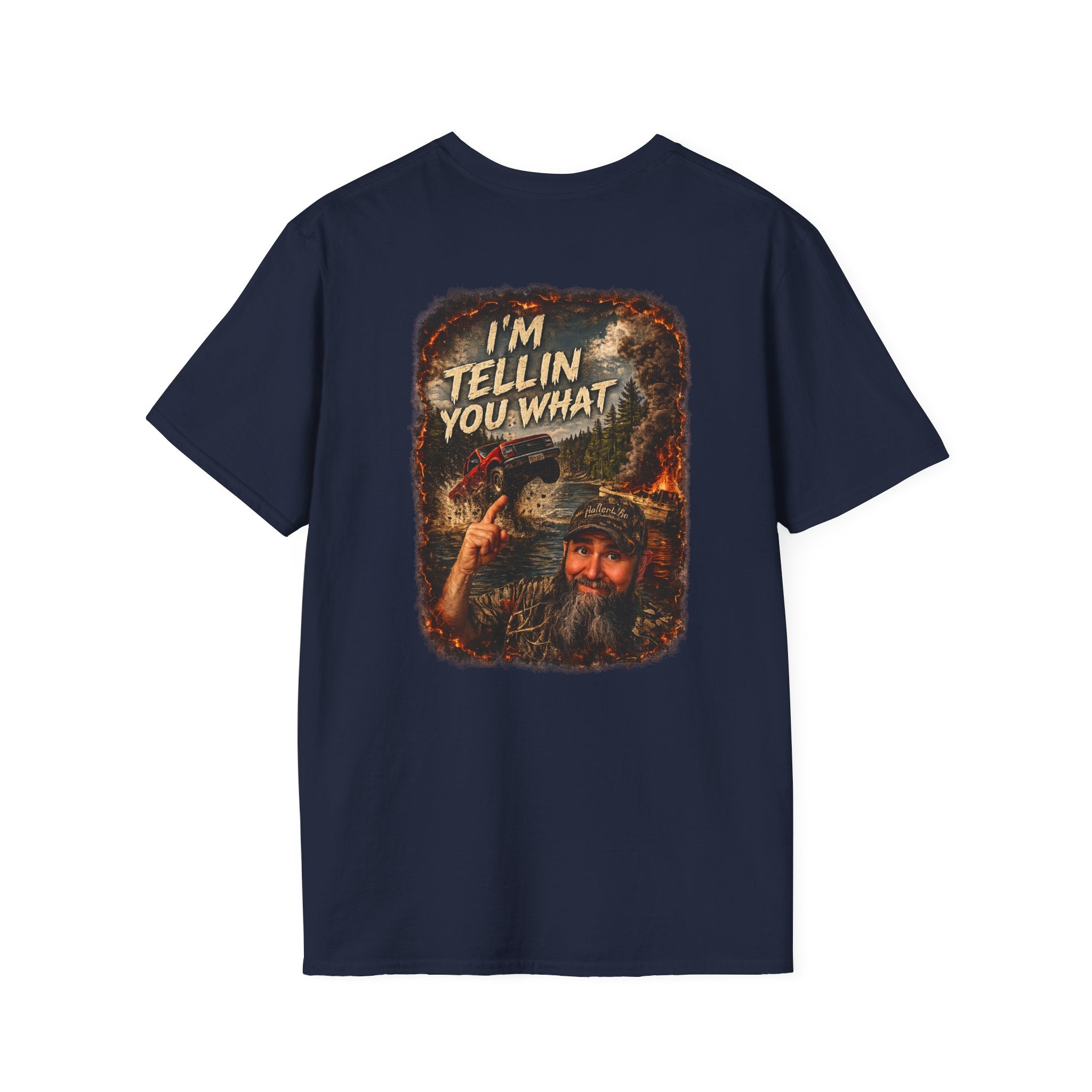 Hollerlife Is Crazy T-Shirt — Funny Everyday Quote Tee