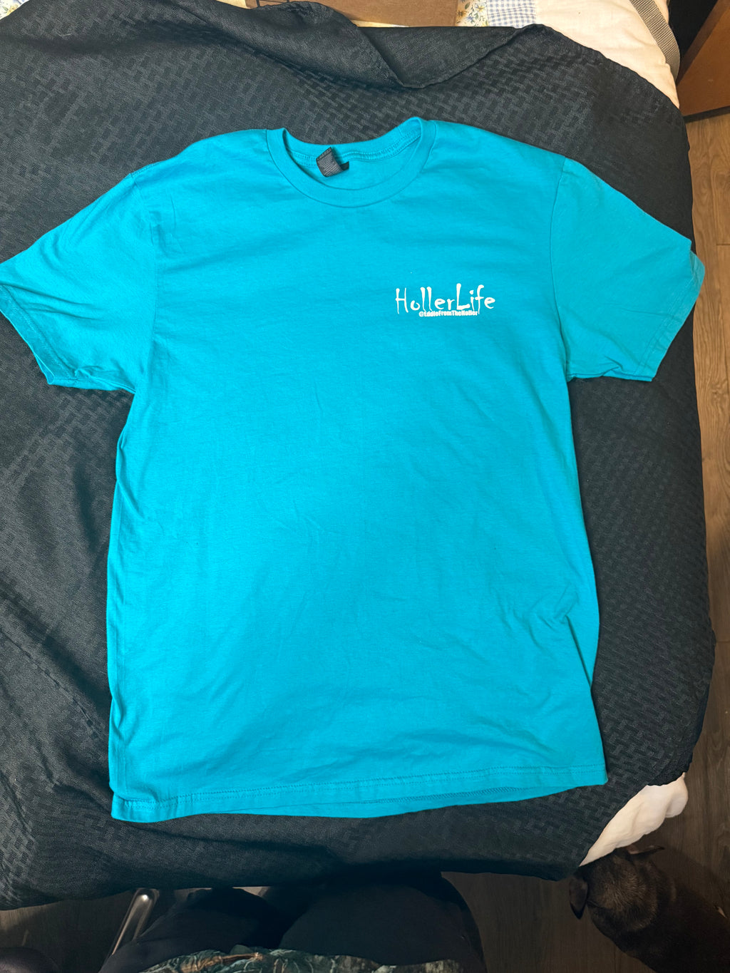 Tropical blue Holler life shirt