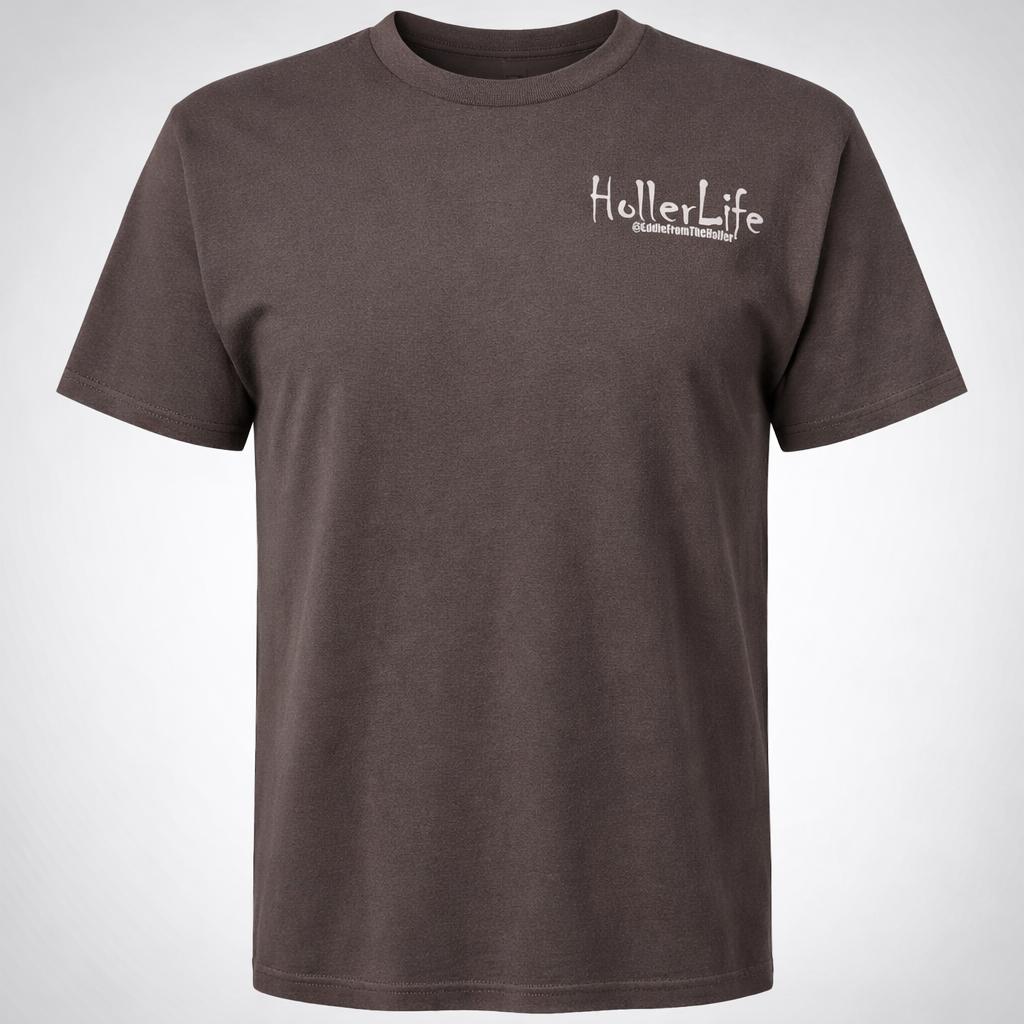 Holler Life Gray Shirt